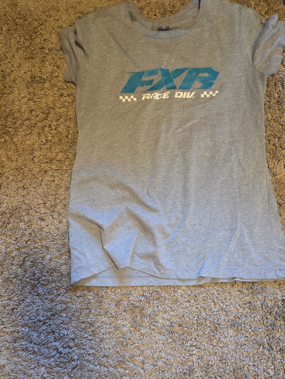 FXR Women’s Gray Graphic Tee - Race Div.